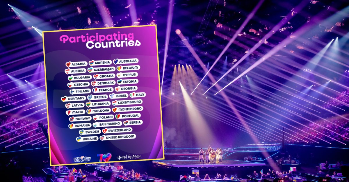 Eurowizja opublikowała listę uczestników. Frekwencja w konkursie spada
