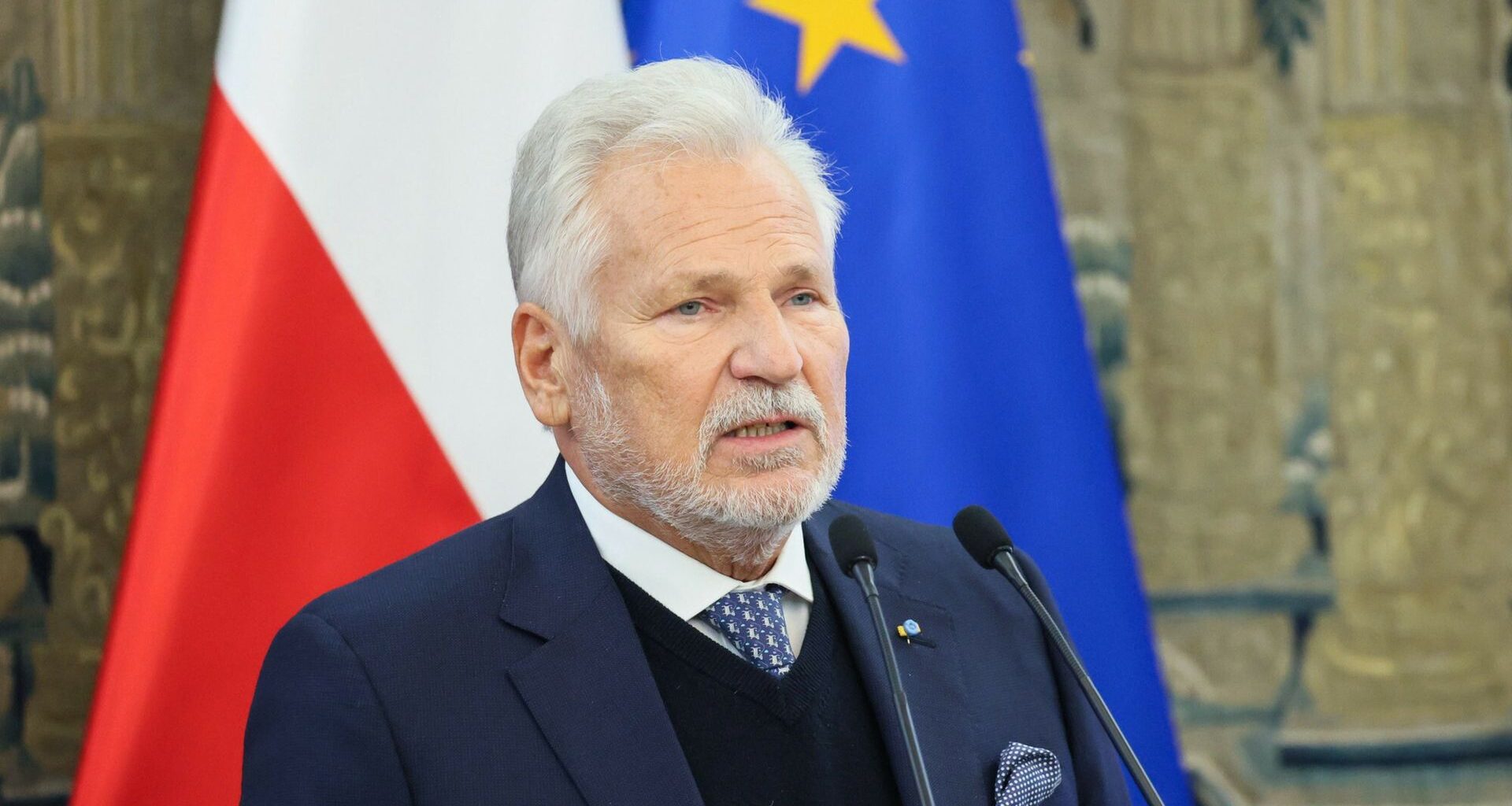 Skierował pytanie w kierunku Tuska. "Dlaczego nie ma tam Polski?"