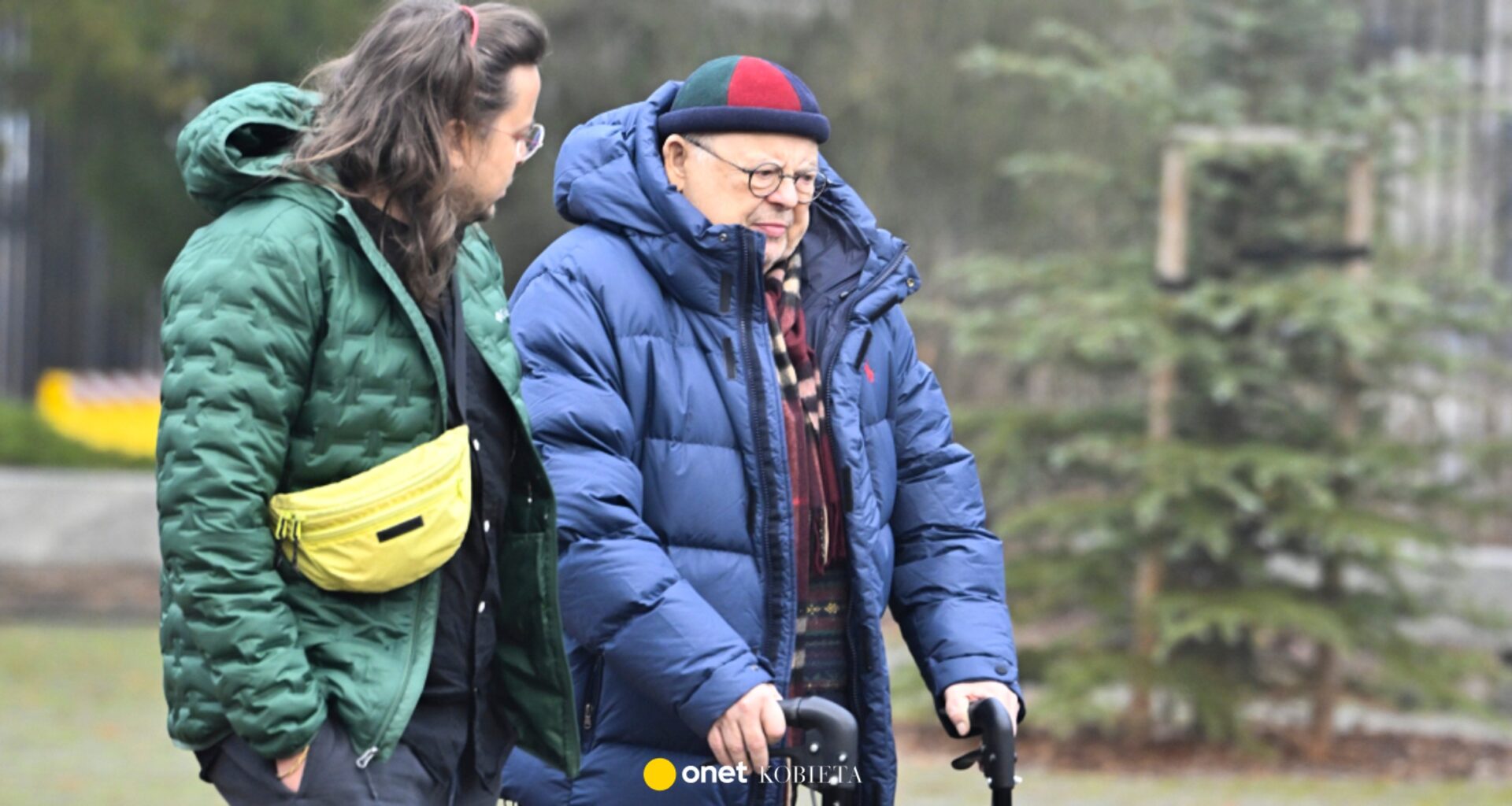 Wojciech Mann na pogrzebie Magdy Umer. Wspierał go nie tylko syn