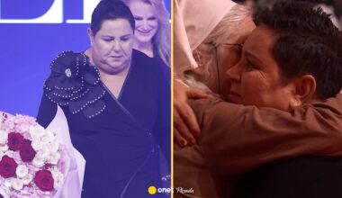 Dorota Wellman chciała oddać nagrodę podczas gali. Niespodziewanie zeszła do publiczności