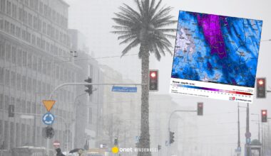 Śnieżyce zmierzają na południe. Bardzo mocno sypnie m.in. w Warszawie