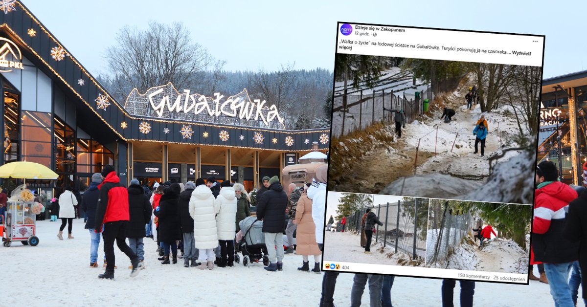 Tak w święta wchodzili na Gubałówkę. "Ekstremalna szkoła przetrwania"