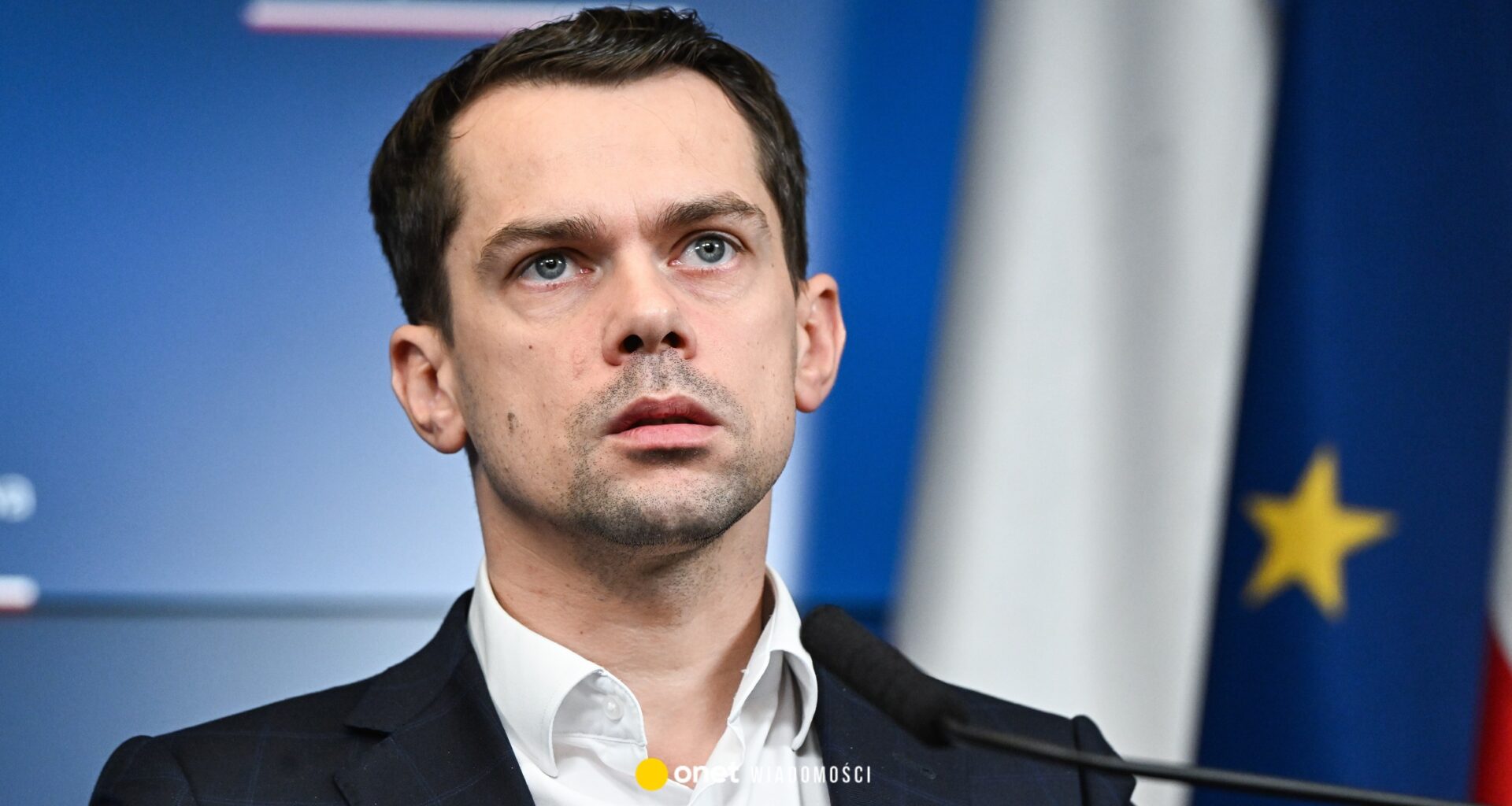 Michał Kołodziejczak o wecie Karola Nawrockiego. Mówi o "interesie politycznym"