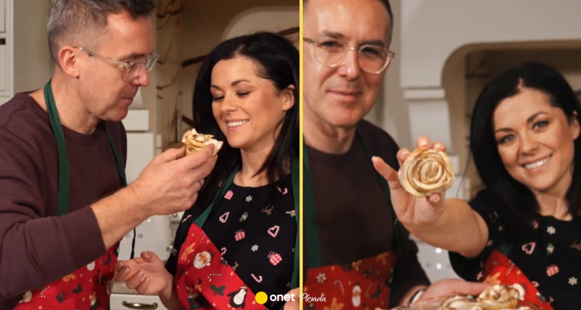 Katarzyna Cichopek i Maciej Kurzajewski zajadają się deserem. Internauci nie kryją emocji