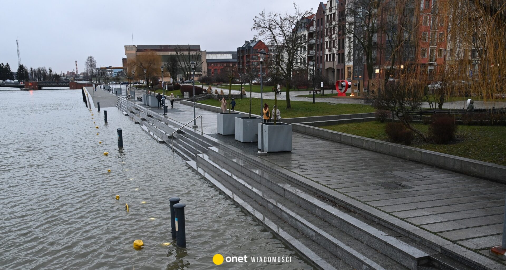Wzrasta poziom rzeki w Elblągu. Jest apel do mieszkańców