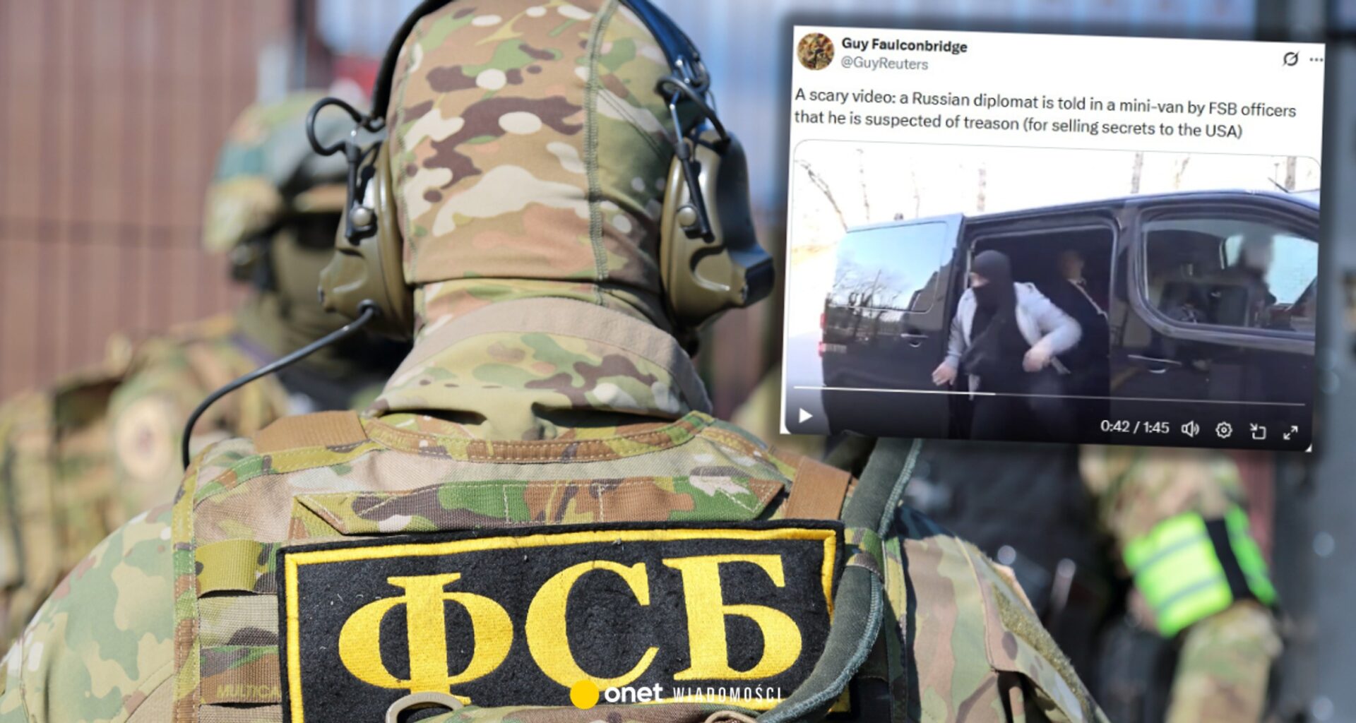 Rosyjski dyplomata uznany za zdrajcę. Sąd w Moskwie skazał go na 12 lat