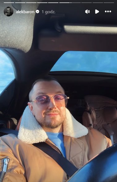 Screen z instagramowego profilu Barona