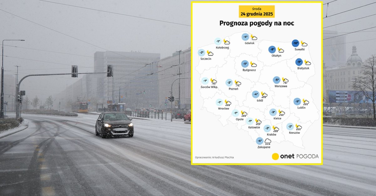 W nocy na północnym wschodzie temperatura spadnie nawet do -10 st. C