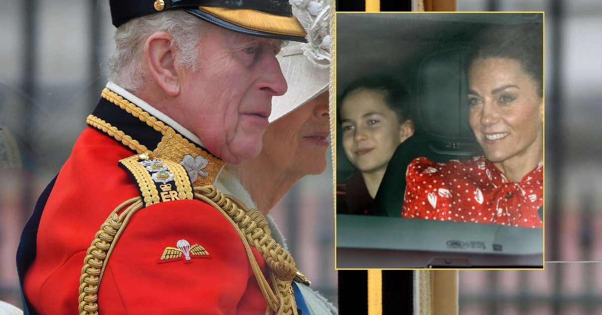 Przedświąteczne przyjęcie Karola III. Kate i William przybyli z Charlotte