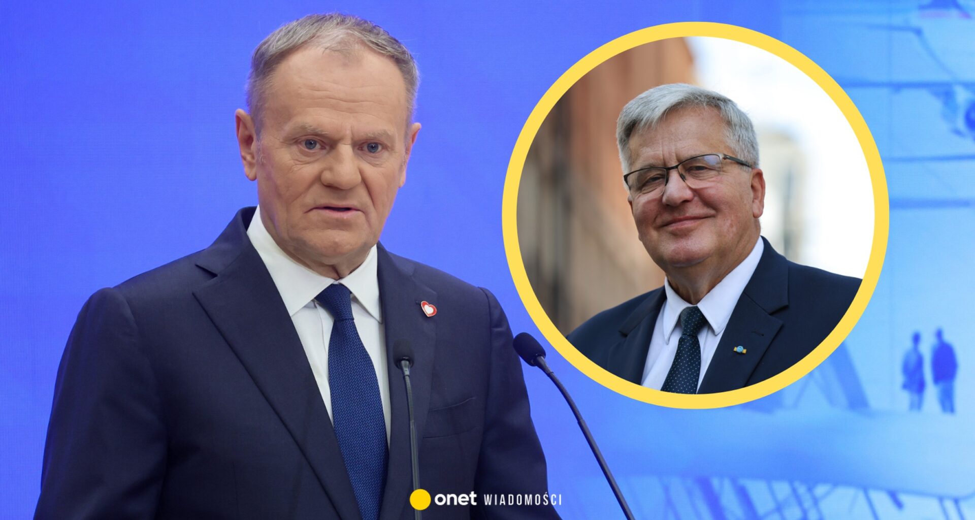Komorowski ostrzega Tuska. Wspomina o Kaczyńskim. "Jest takie zagrożenie".