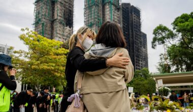 Zakończono przeszukiwanie pogorzeliska na osiedlu Tai Po