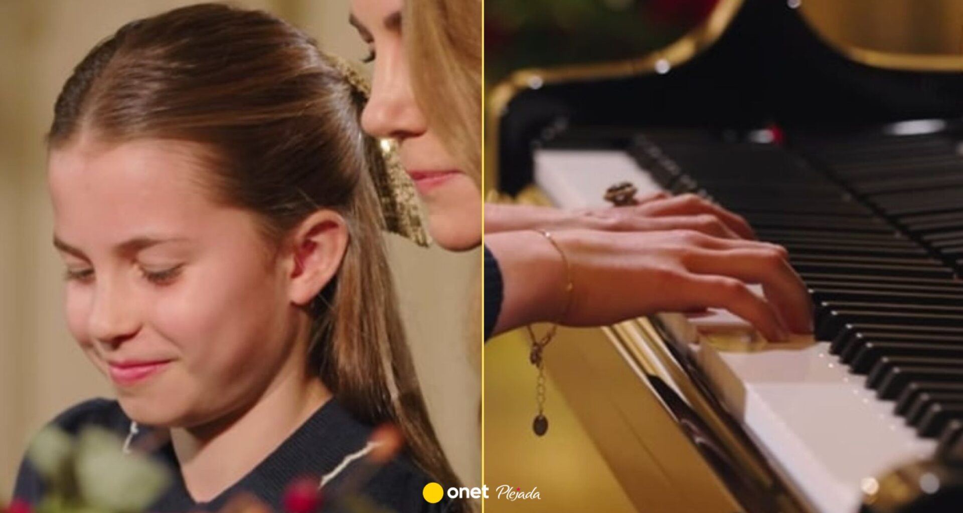 Księżna Kate zagrała z Charlotte duet na fortepianie. Tak otworzyły wigilijny koncert