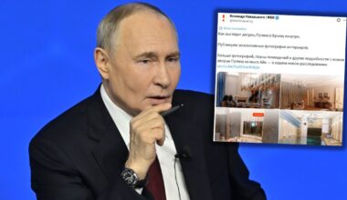 Tajemniczy pałac Władimira Putina na Krymie. Tak wygląda w środku