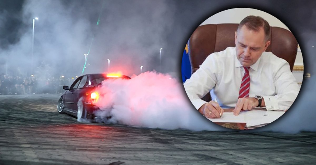 Więzienie za nielegalne wyścigi. Prezydent podpisał ustawę