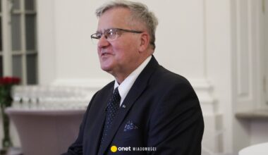Bronisław Komorowski o wizycie Zełenskiego: to sprawdzian dla Nawrockiego