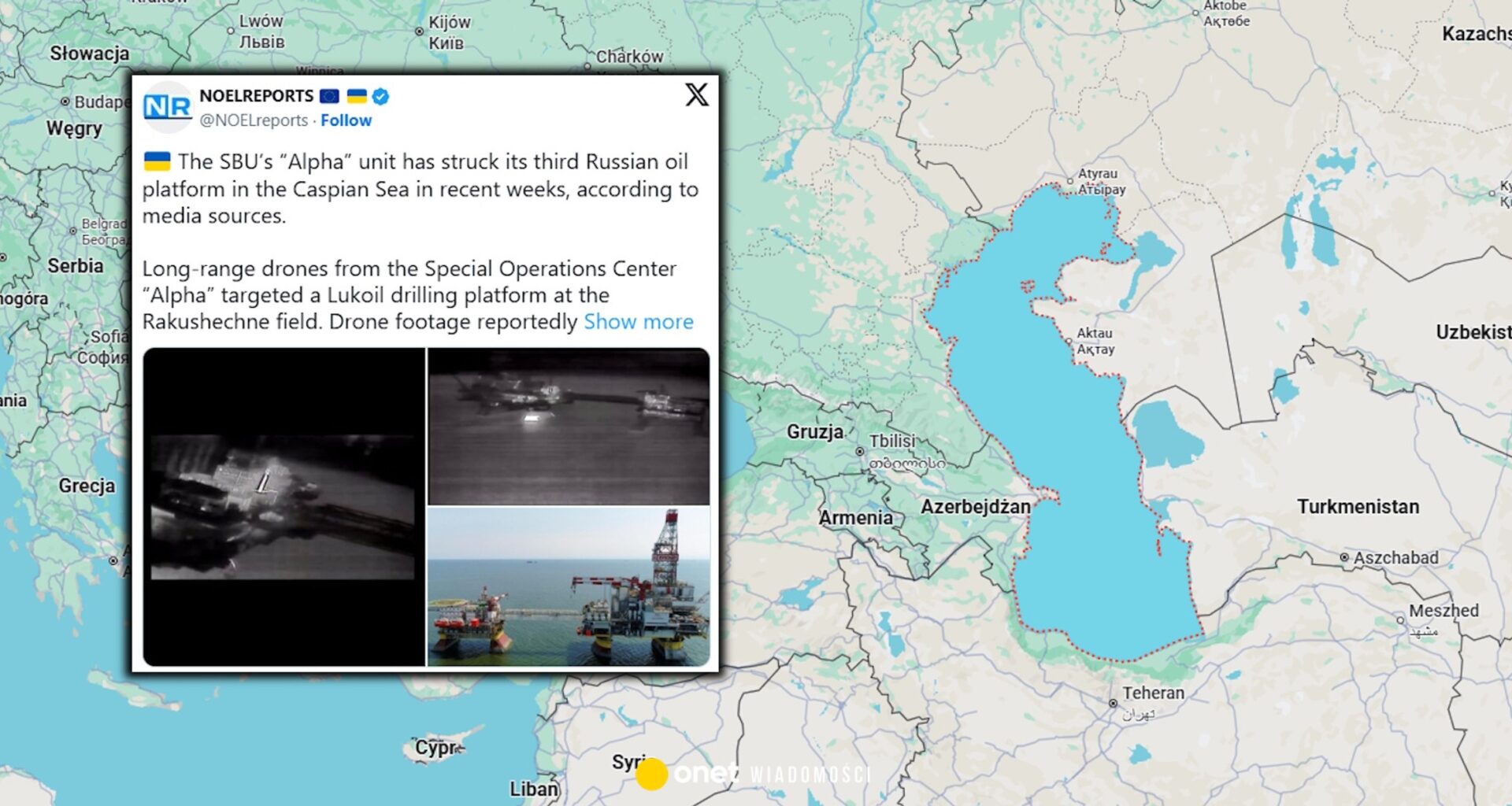 Ukraińcy uderzyli w rosyjskie źródło ropy. "»Bawełna« zawitała na odwiert złoża"