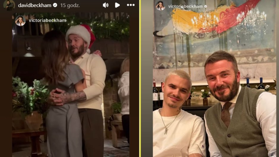 Screeny z instagramowych relacji Davida Beckhama