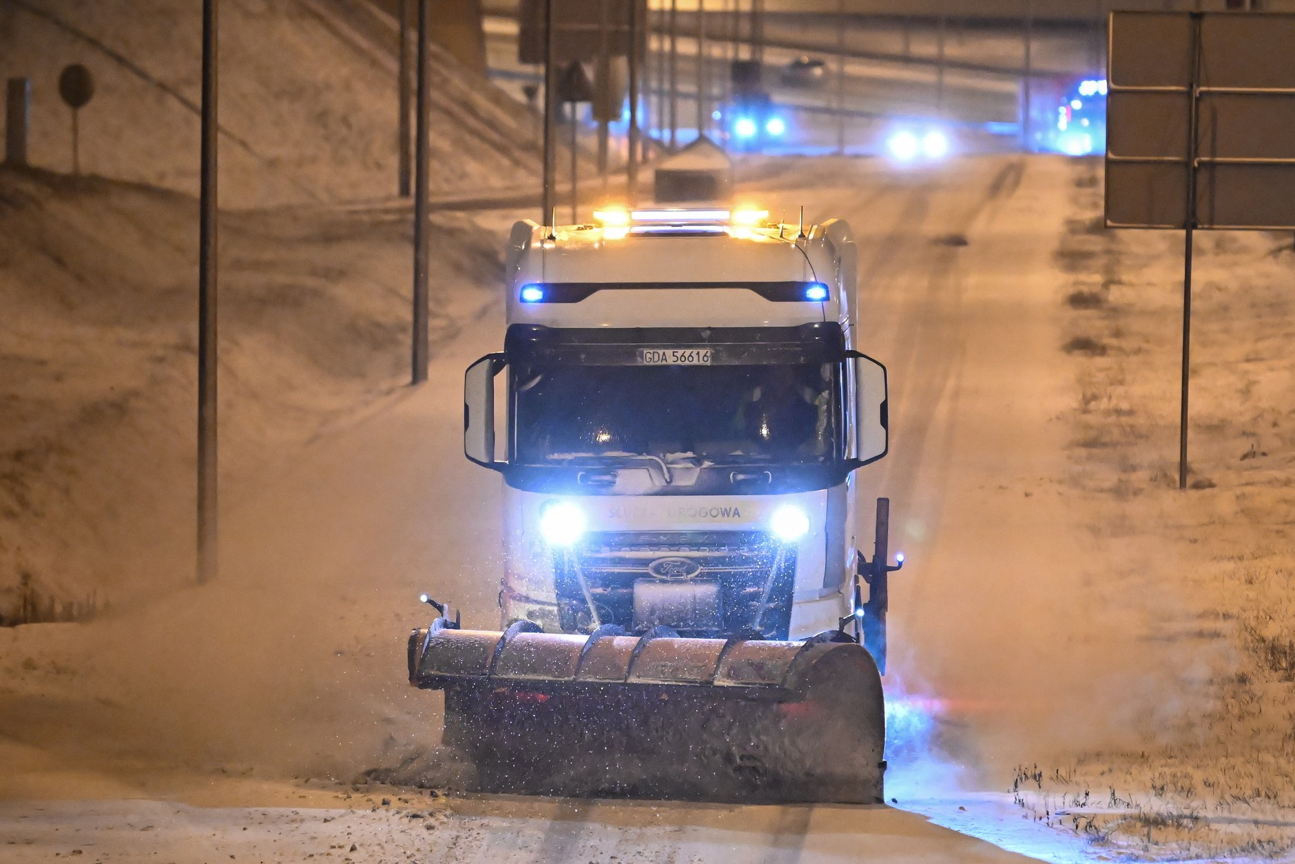 Gdańsk, trudna sytuacja na drogach