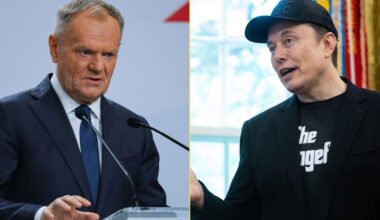 Elon Musk komentuje wpis Donalda Tuska. Krytykuje Unię Europejską