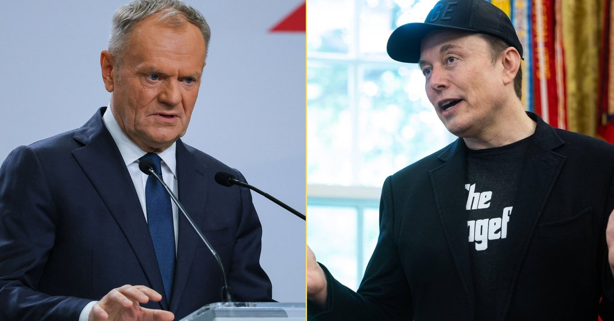 Elon Musk komentuje wpis Donalda Tuska. Krytykuje Unię Europejską