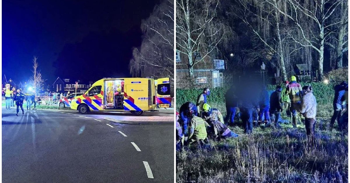 Kierowca wjechał w tłum na paradzie w Holandii. Dziewięć osób rannych - Onet