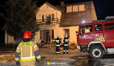 Wybuch gazu w domu jednorodzinnym. Okna i drzwi odrzuciło na 50 metrów