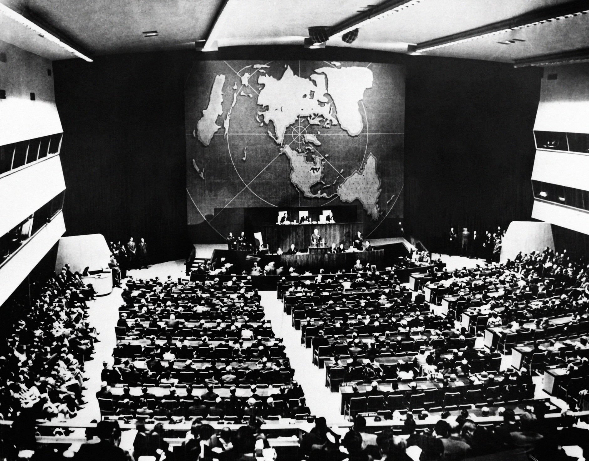 Pierwsza sesja Zgromadzenia Ogólnego ONZ w Nowym Jorku, 23 października 1946 r.