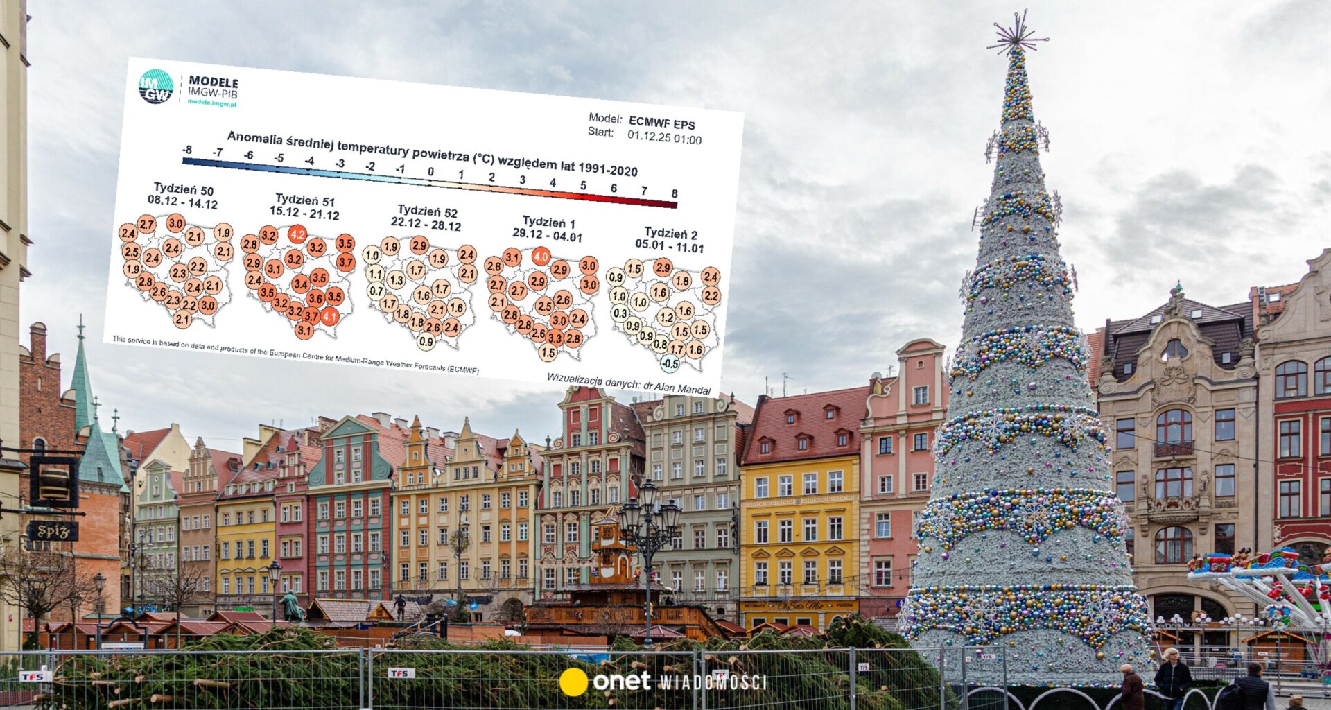 Wiemy, jaka pogoda czeka nas w Boże Narodzenie. Prognozy są bezlitosne