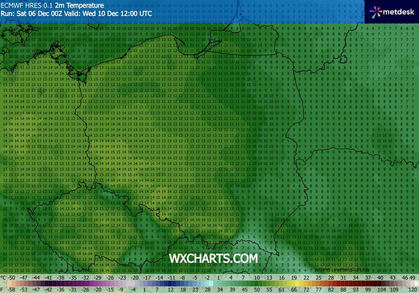 W kolejnych dniach temperatura sięgnie 15 st. C