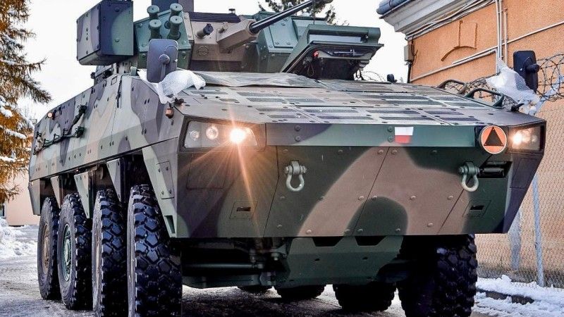 Dostawa fabrycznie nowych KTO Rosomak z wieżami ZSSW-30 do 21. Brygady Strzelców Podhalańskich (18. Dywizja Zmechanizowana), listopad 2025 roku.