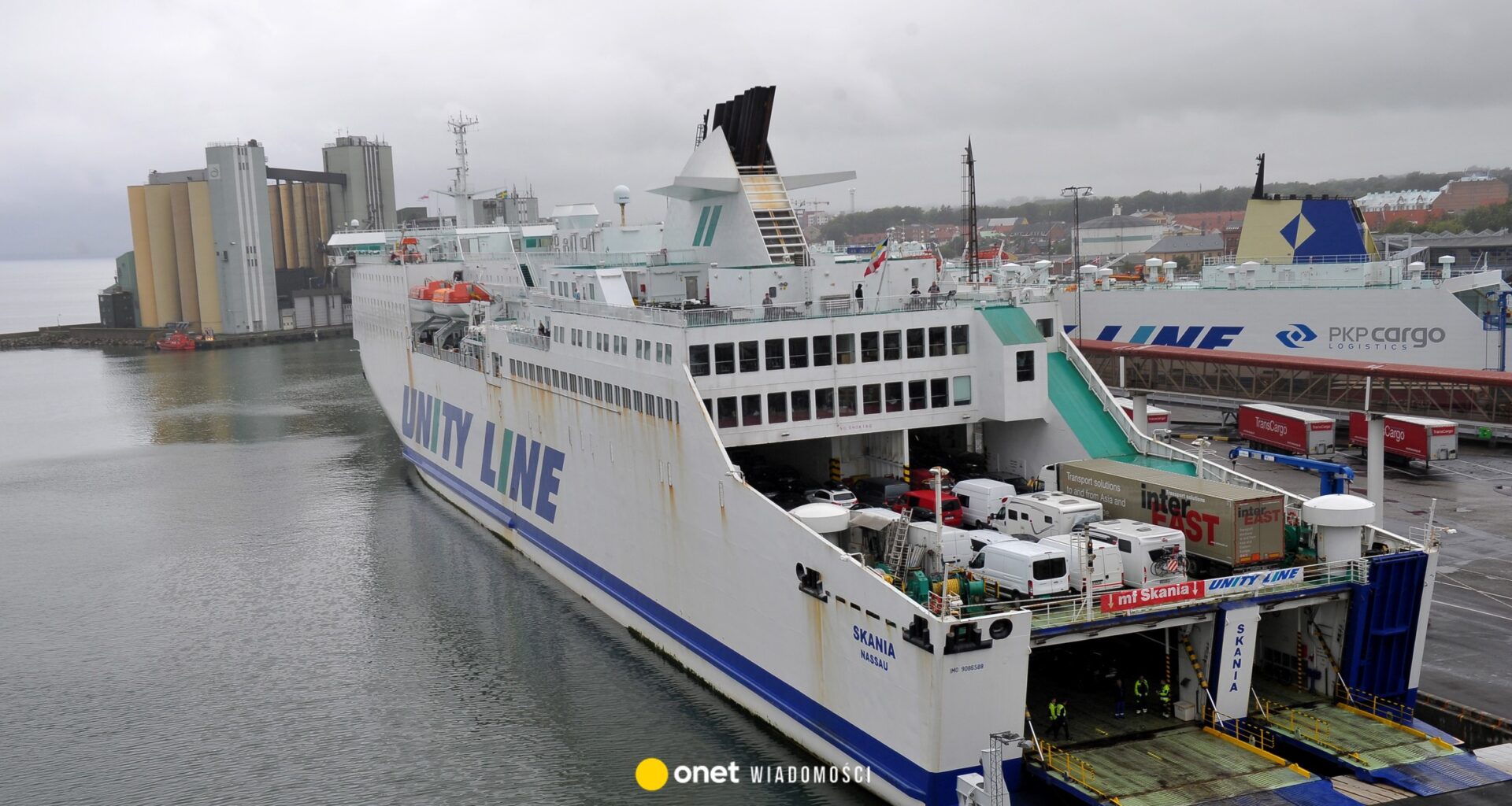 Groźny wypadek na Morzu Bałtyckim. Z polskiego promu wypadł za burtę człowiek
