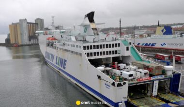 Groźny wypadek na Morzu Bałtyckim. Z polskiego promu wypadł za burtę człowiek