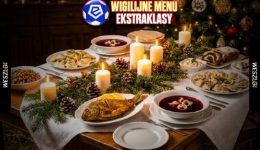 Wigilijne menu Ekstraklasy