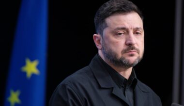 Prezydent Ukrainy Wołodymyr Zełenski, Bruksela, 18 grudnia 2025 r.