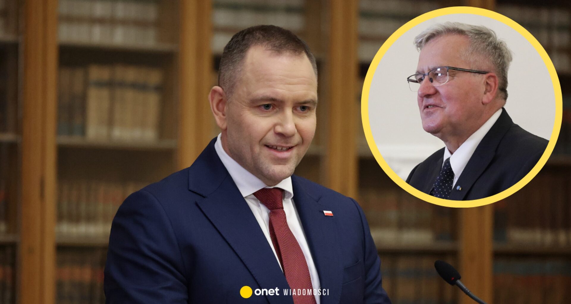 Bronisław Komorowski uderza w Karola Nawrockiego. "Antyrządowy ośrodek"