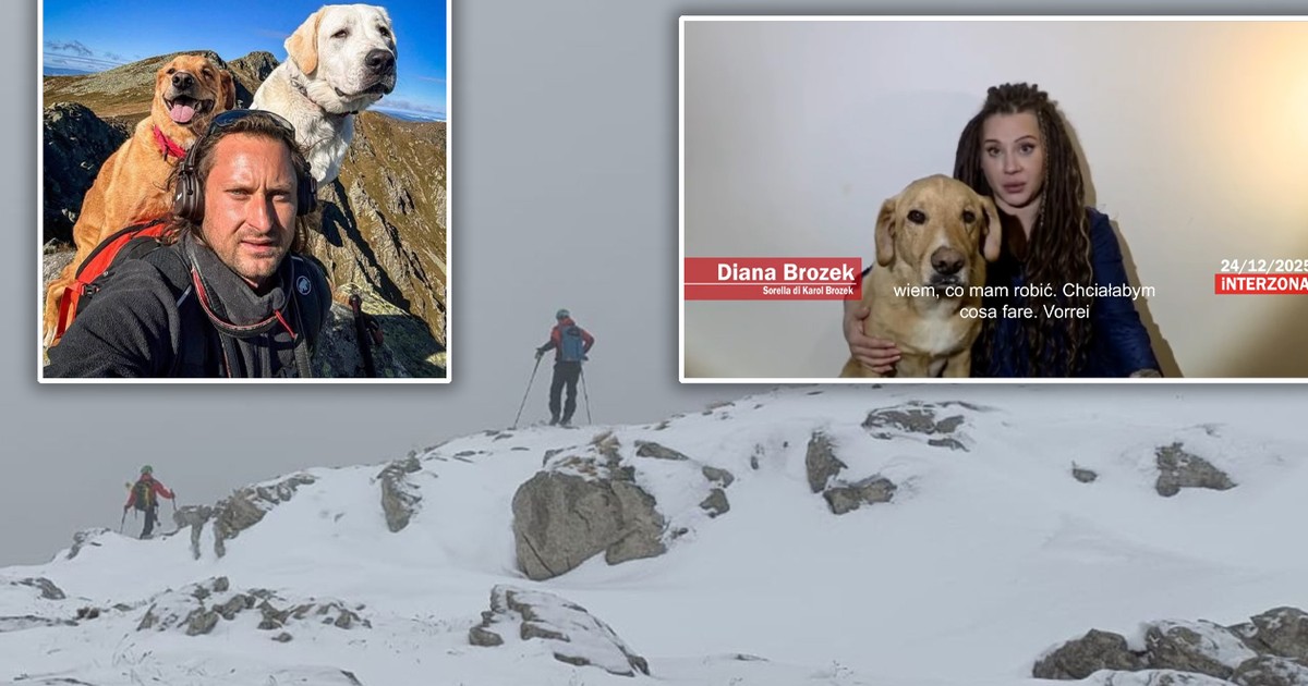 Zaginięcie Karola Brożka w Apeninach. Siostra błaga o pomoc i wsparcie