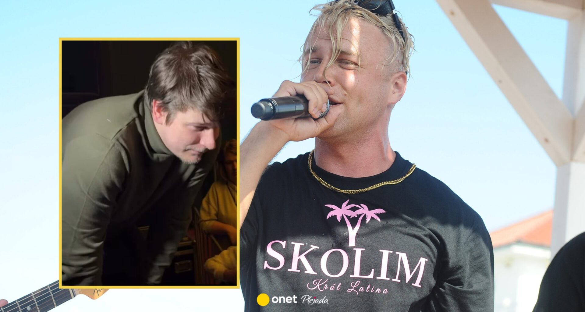 Daniel Nawrocki pojawił się na koncercie Skolima. Wszystko się nagrało