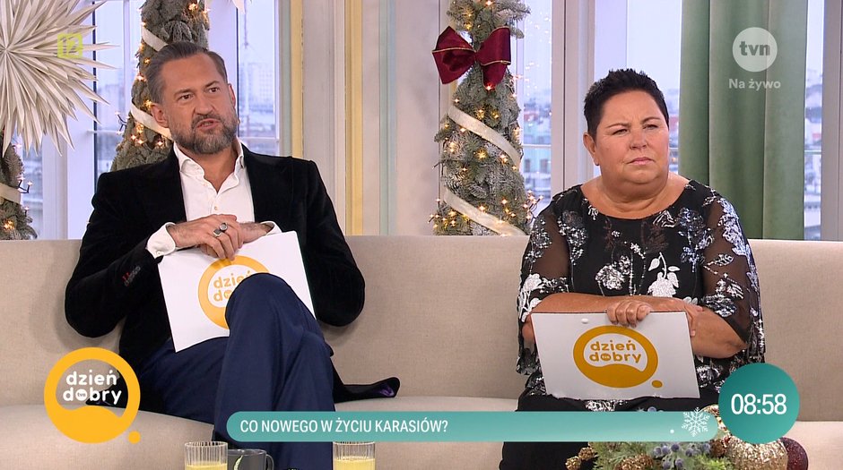 Marcin Prokop i Dorota Wellman