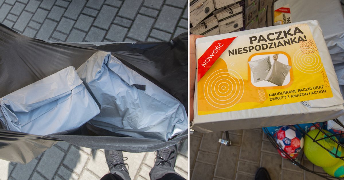 "Mystery boxy" na polskich straganach. Co naprawdę kryje się w paczkach?
