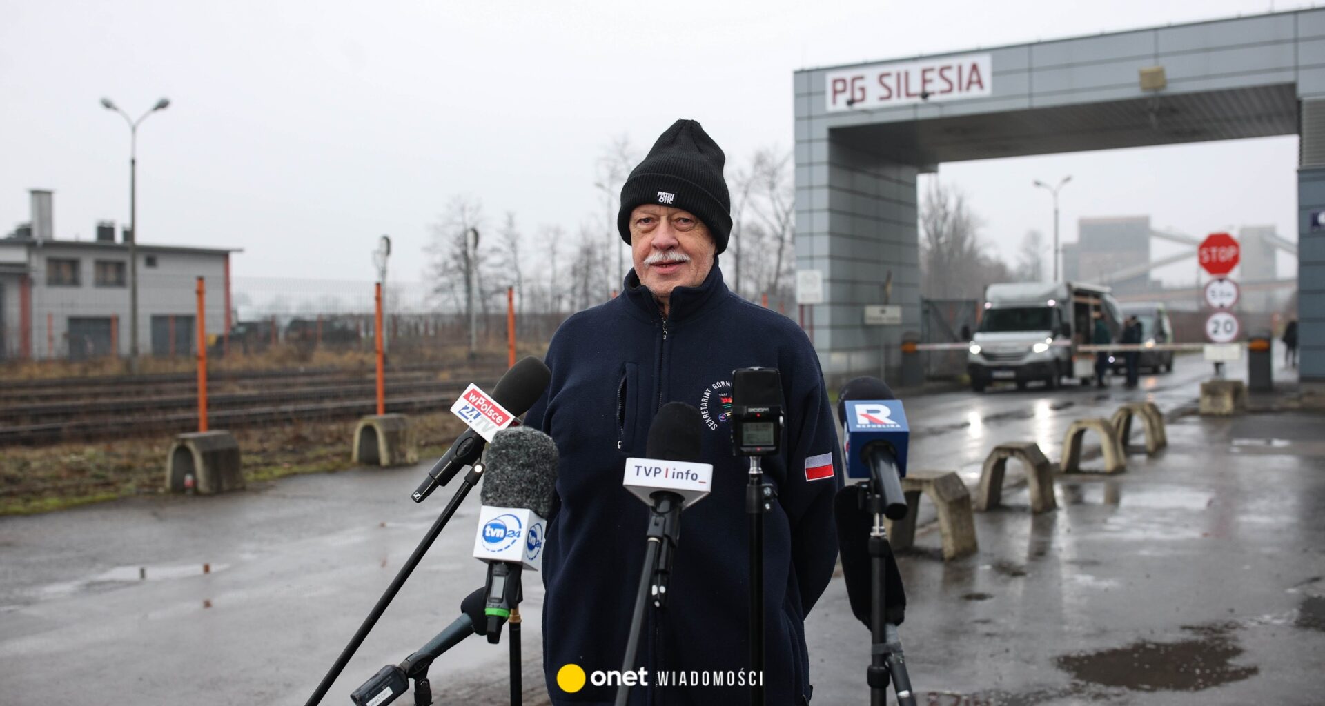 Protest w kopalni Silesia. Prezydenccy ministrowie zjechali pod ziemię