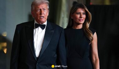 Donald Trump pod rękę z żoną. Melania Trump tym razem przyjęła zaloty