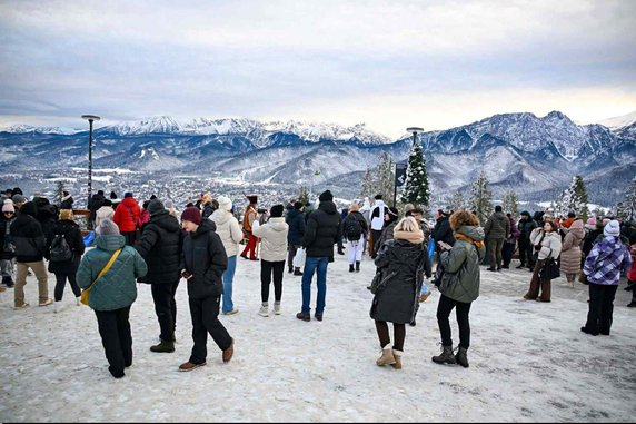 Po Bożym Narodzeniu tłum w Zakopanem – weekendowy najazd turystów