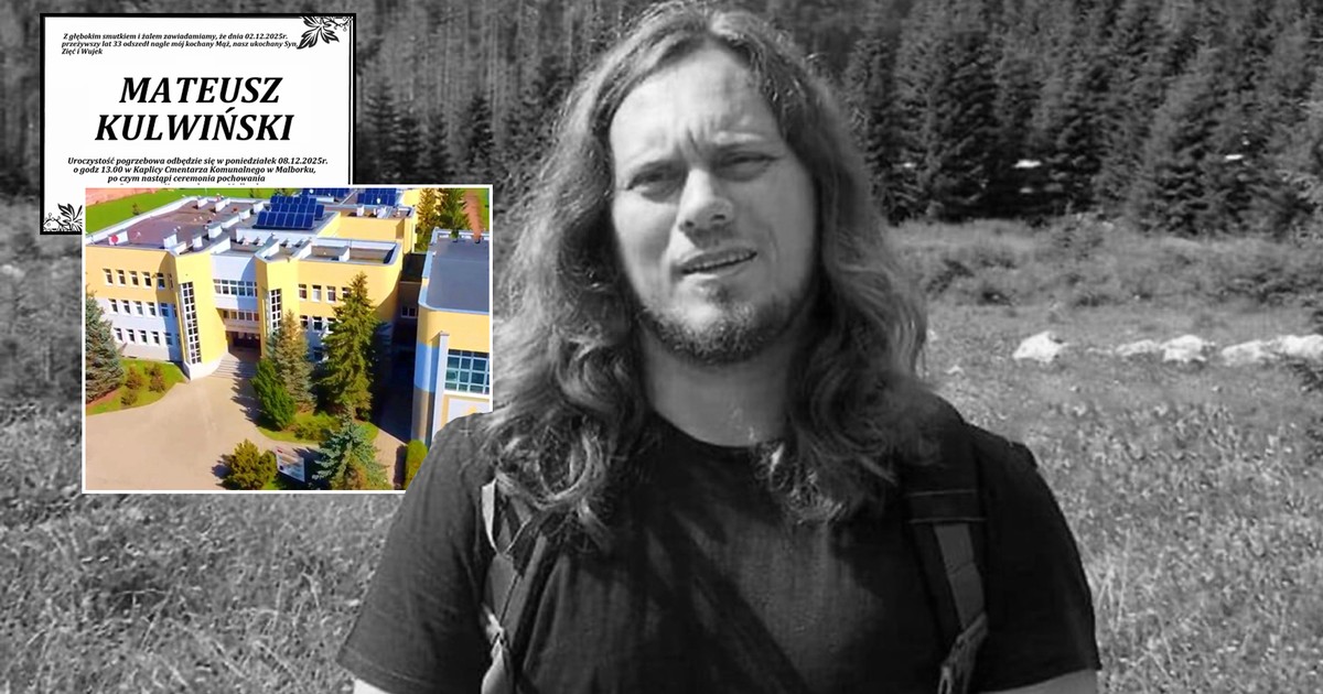 Śmierć nauczyciela z Malborka. Pełne bólu słowa jego żony. Właśnie to przekazała