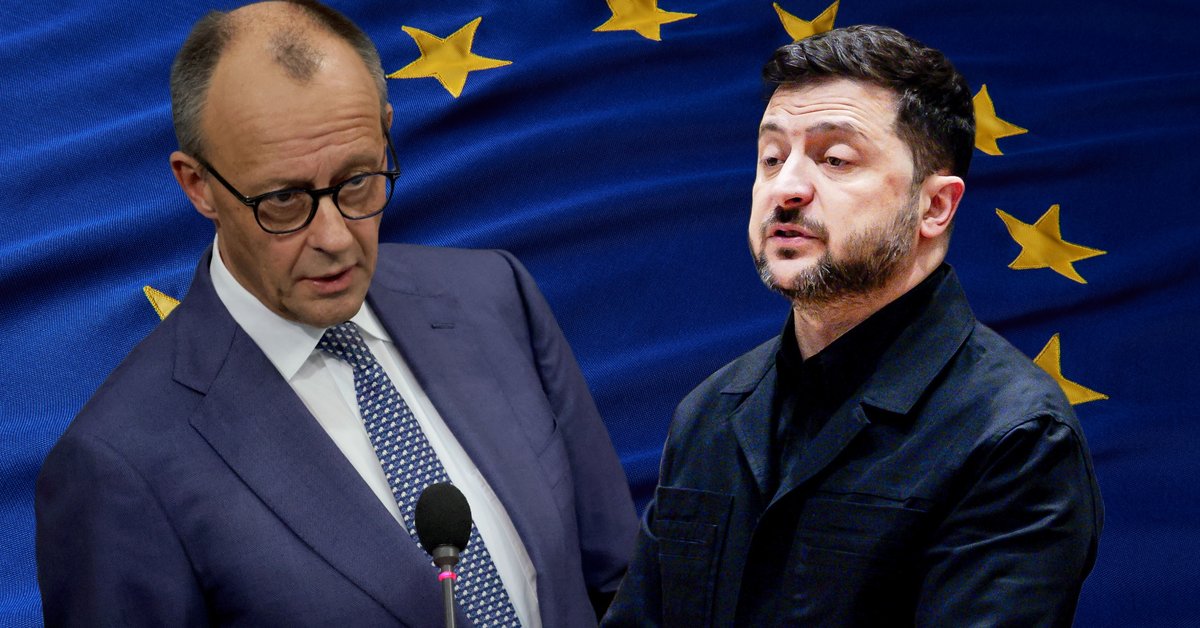 "Pełne poparcie". Kanclerz Niemiec po rozmowach z Wołodymyrem Zełenskim - Onet