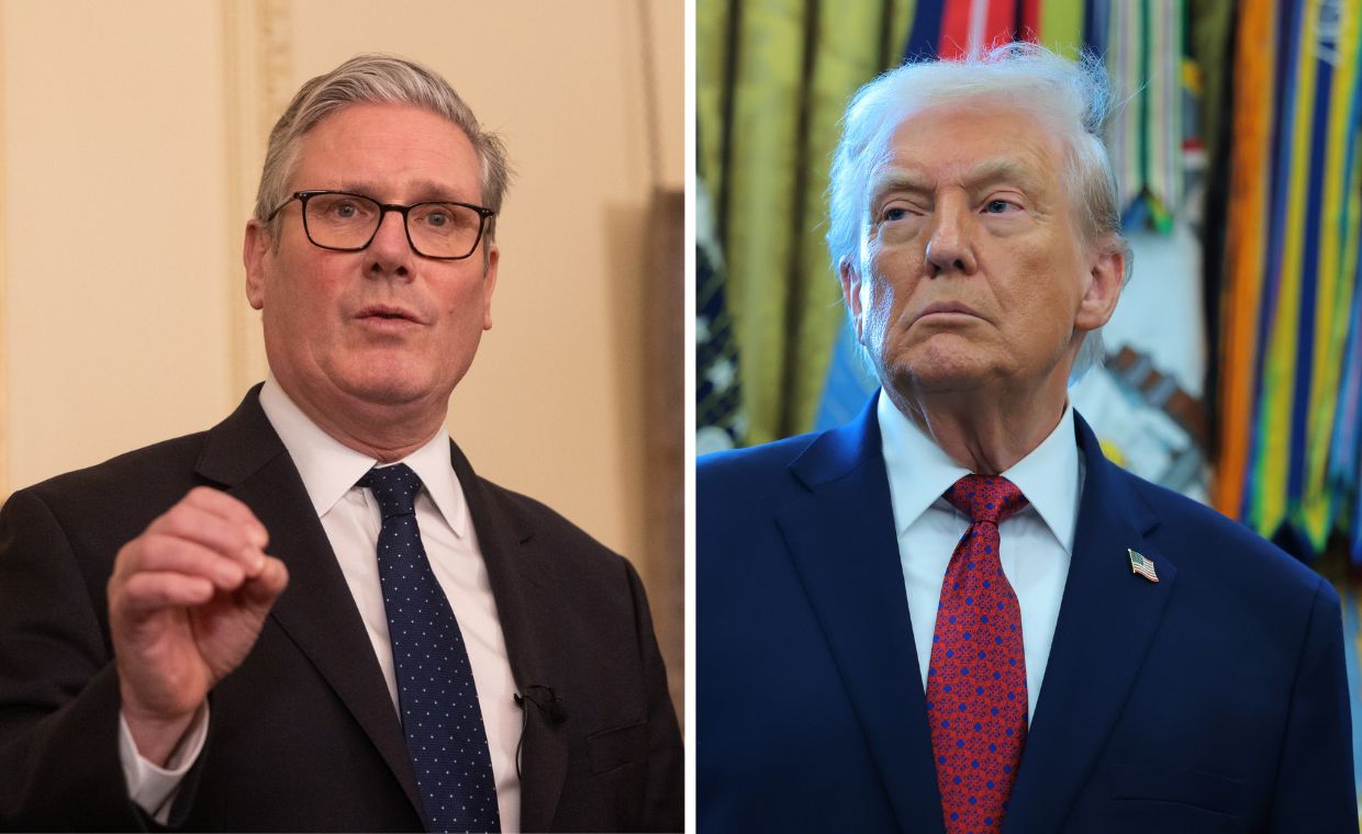 Starmer rozmawiał z Trumpem o Ukrainie. "Spostrzeżenia na temat wojny"