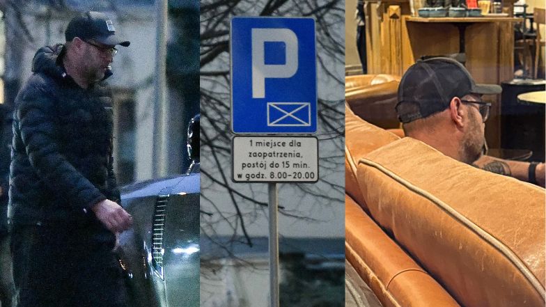 Tomasz Karolak złamał przepisy. Zaparkował na zakazie. Są zdjęcia