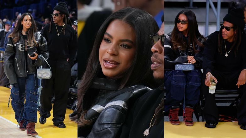 Córka Beyonce na meczu NBA. Trudno uwierzyć, ile ma lat!