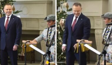 Karol Nawrocki nie mógł się powstrzymać. Sieć obiegło niecodzienne nagranie