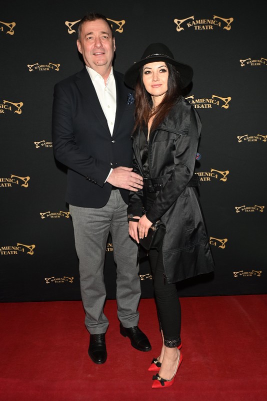 Jacek Rozenek i Maria Samuel