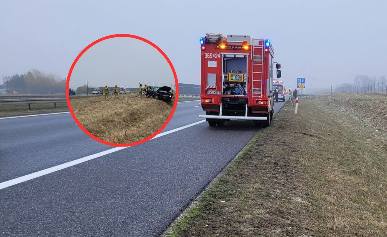 Karambol na S8. Zderzyło się dziewięć aut